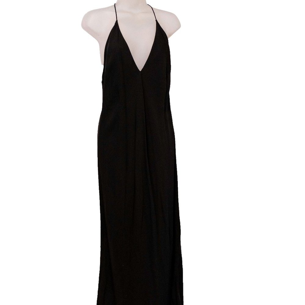 Black Spaghetti strap Maxi Dress